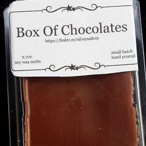 Handmade scented waxmelts box of chocolates